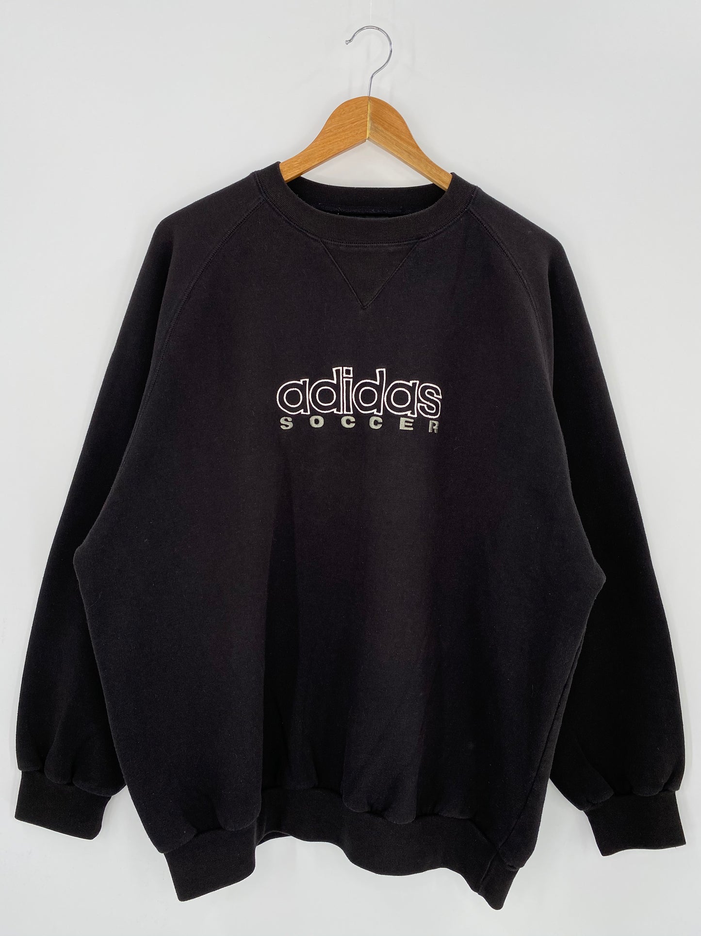 90’s ADIDAS SOCCER Size XL Vintage Sweat-shirt / 8644