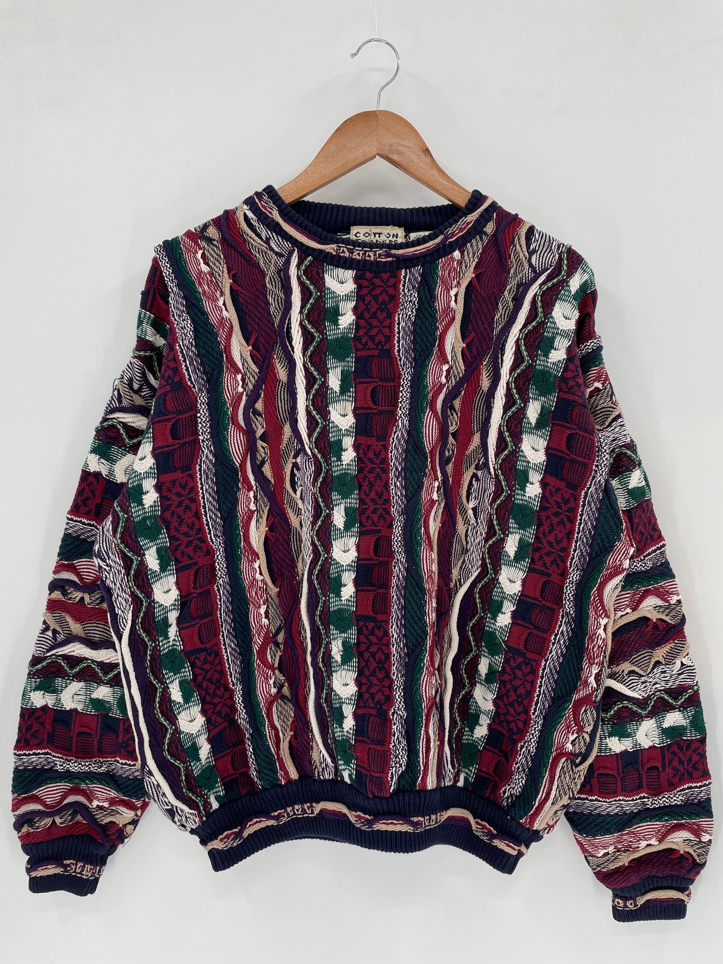Vintage 3D COOGI- Style Size L Knit Sweater / K1742