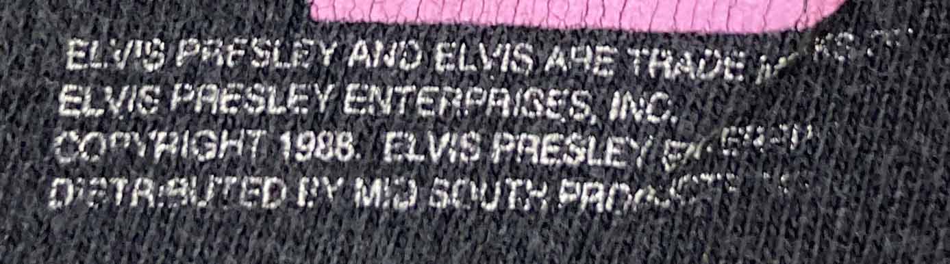 80' Elvis Presley Made in USA Vintage T-Shirt / 1902