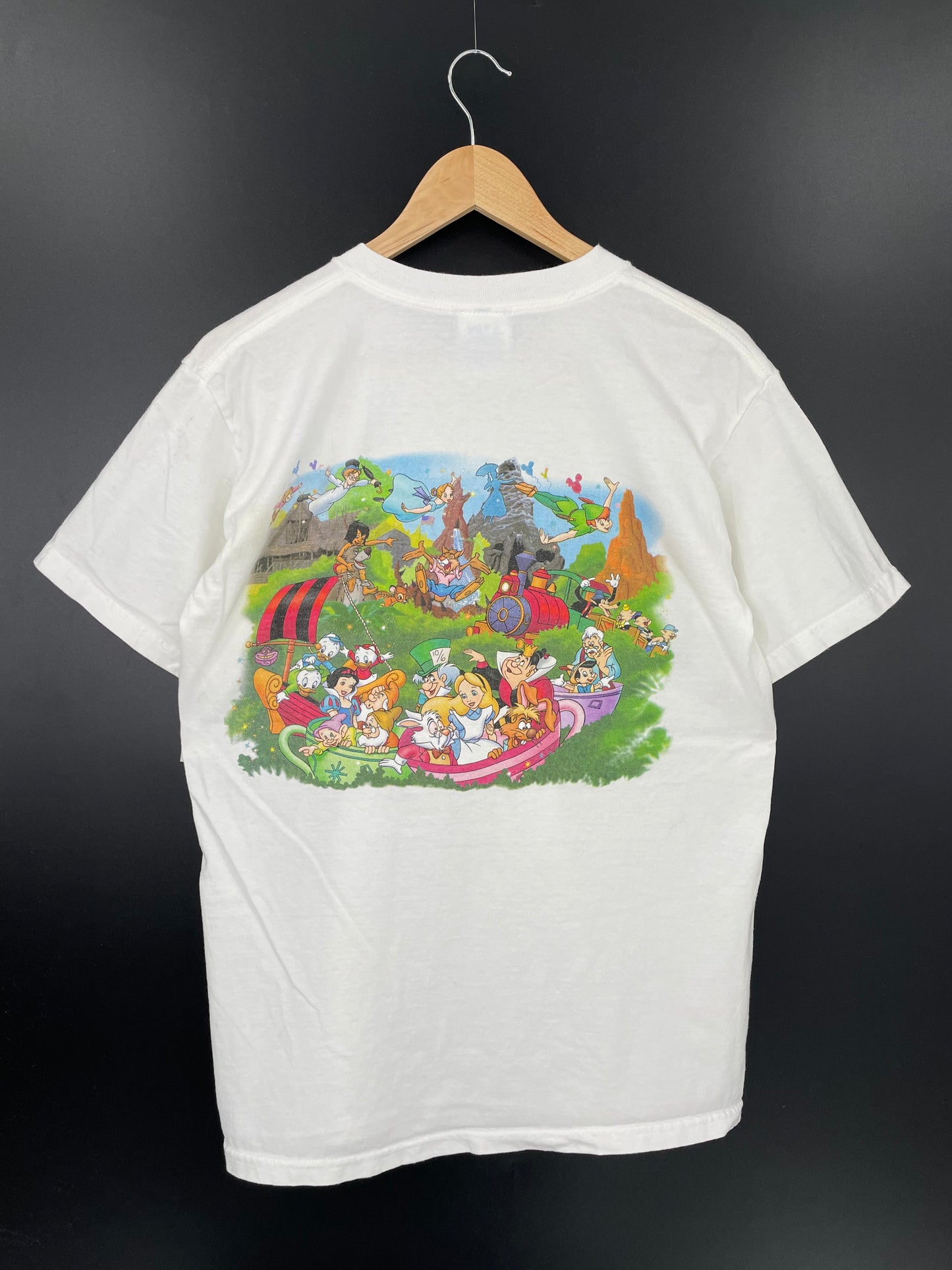 00’ DISNEYLAND Size M Vintage T-Shirts / K1573