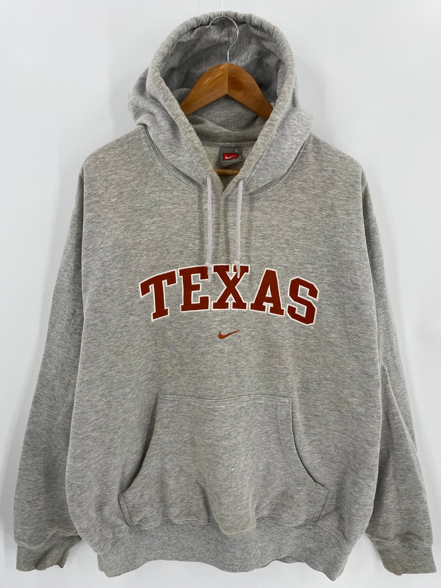 90’s NIKE TEXAS Size L Vintage Hoodie Sweat-shirt / 6599