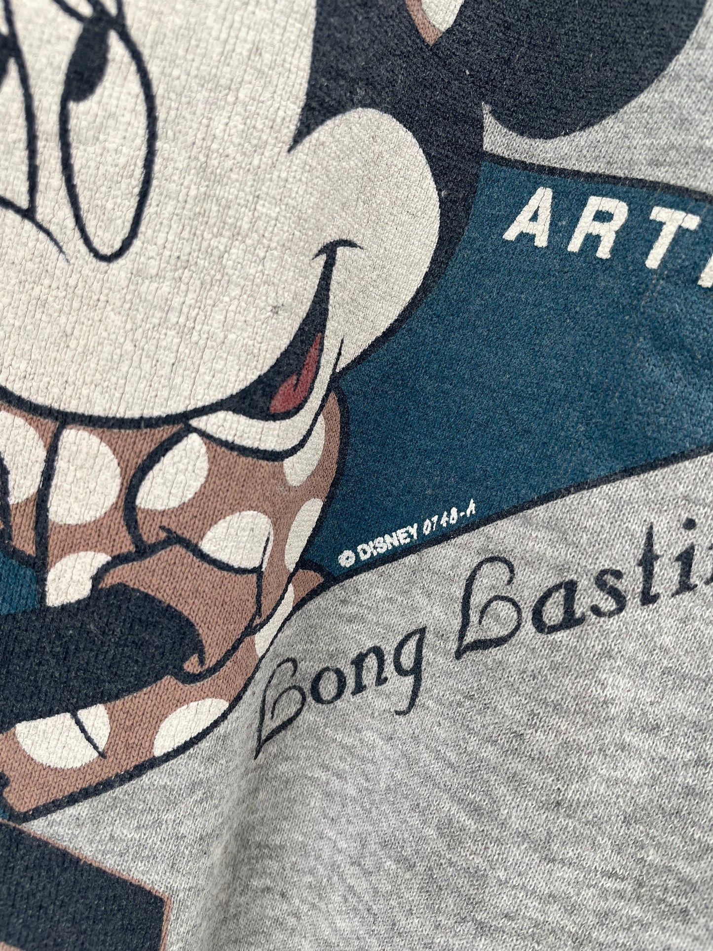 90’s DISNEY MICKEY MINNIE Made in USA Size XL Vintage Sweat-shirt / A4088