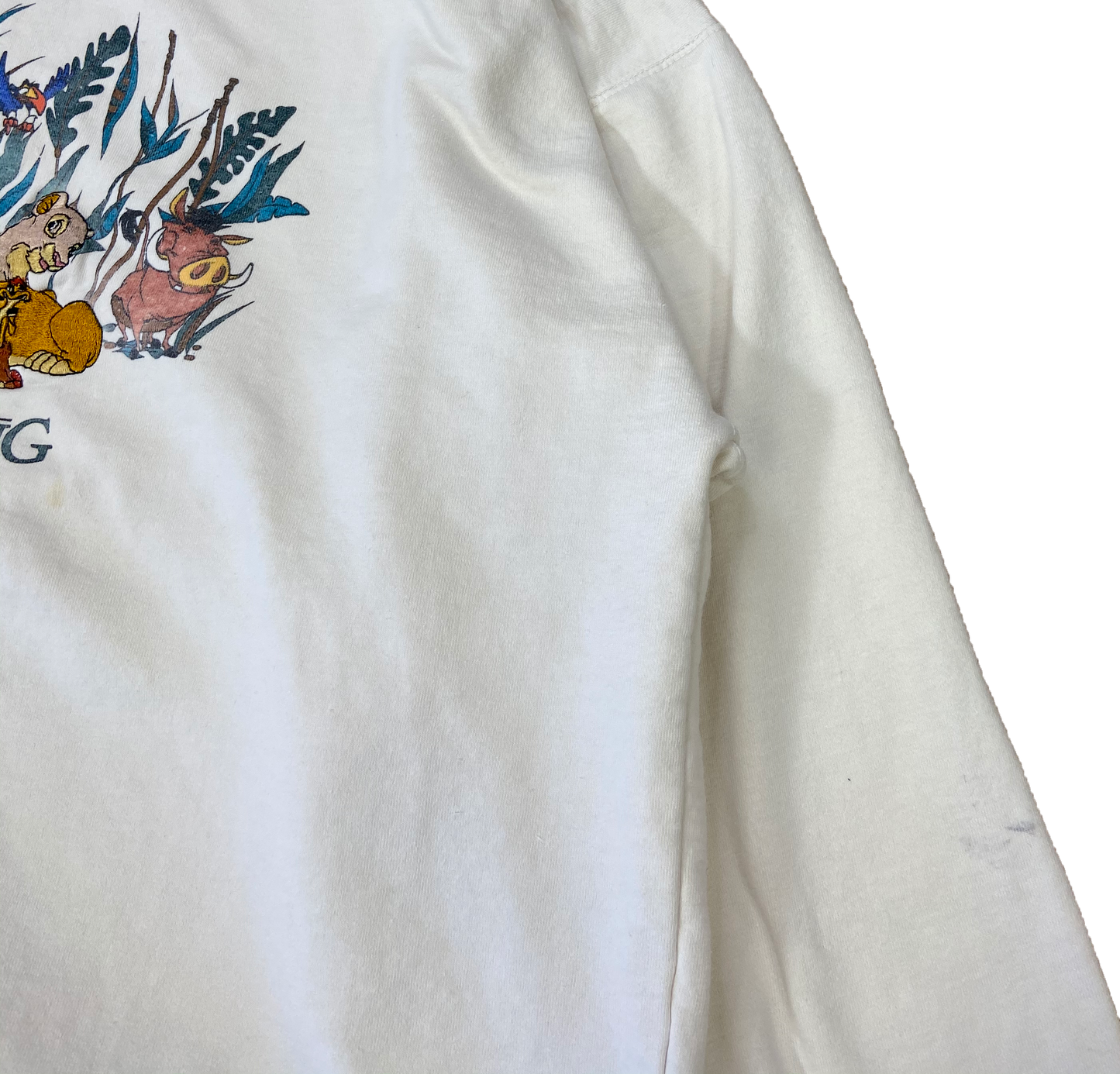90's Vintage Lion King Made in USA Disney Sweat-Shirt / 1972