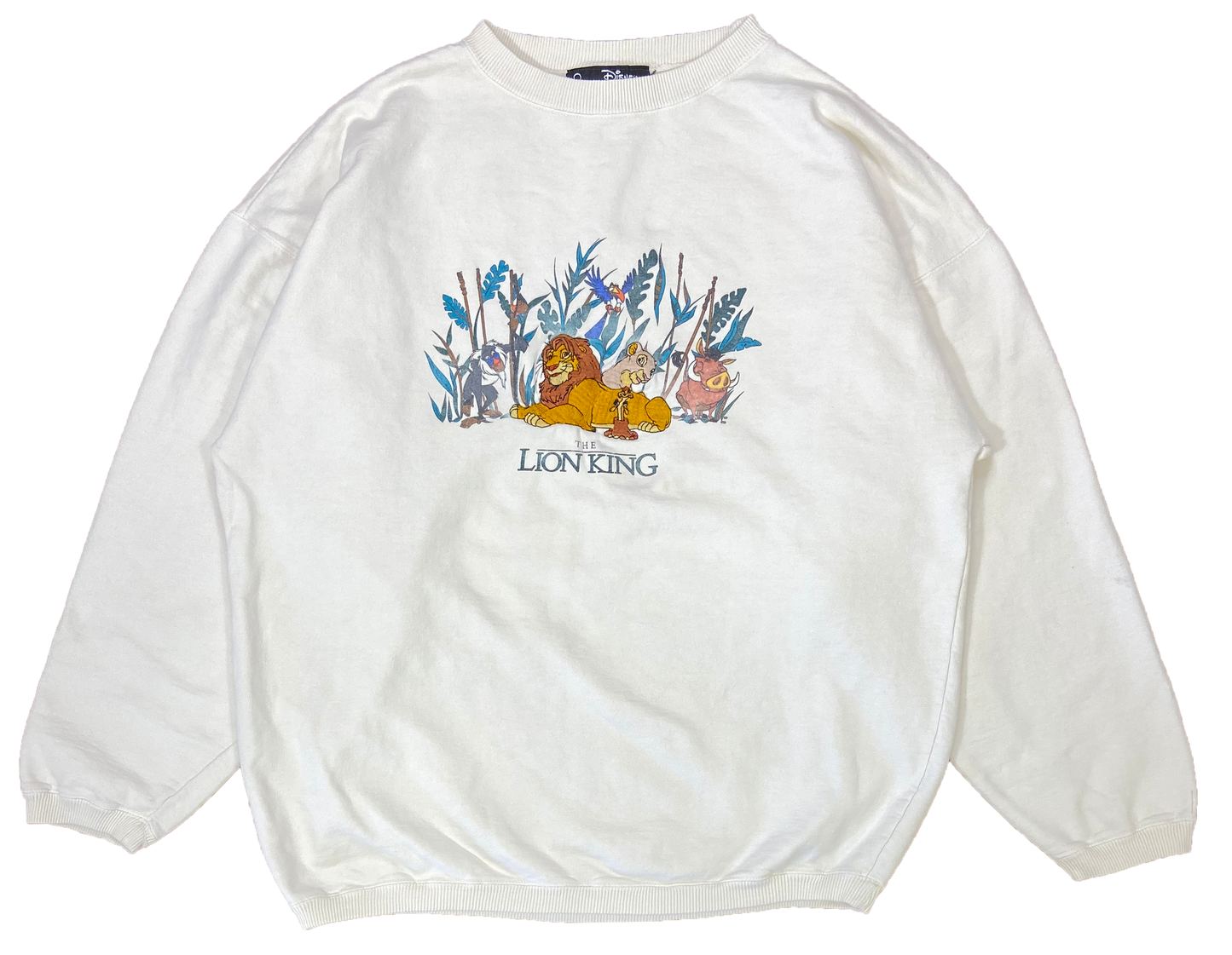 90's Vintage Lion King Made in USA Disney Sweat-Shirt / 1972
