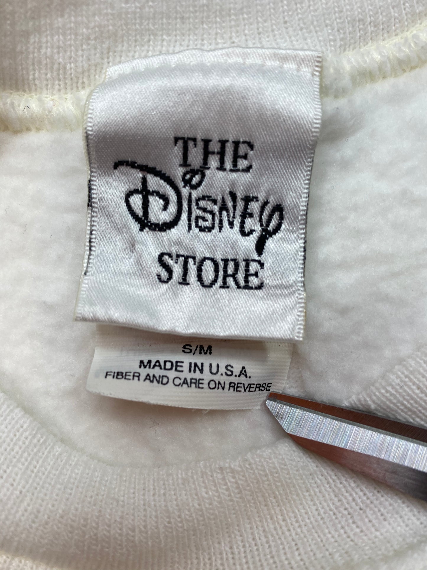 00’ Disney Pooh Made in USA Size S/M Vintage Sweat-Shirt / 5421