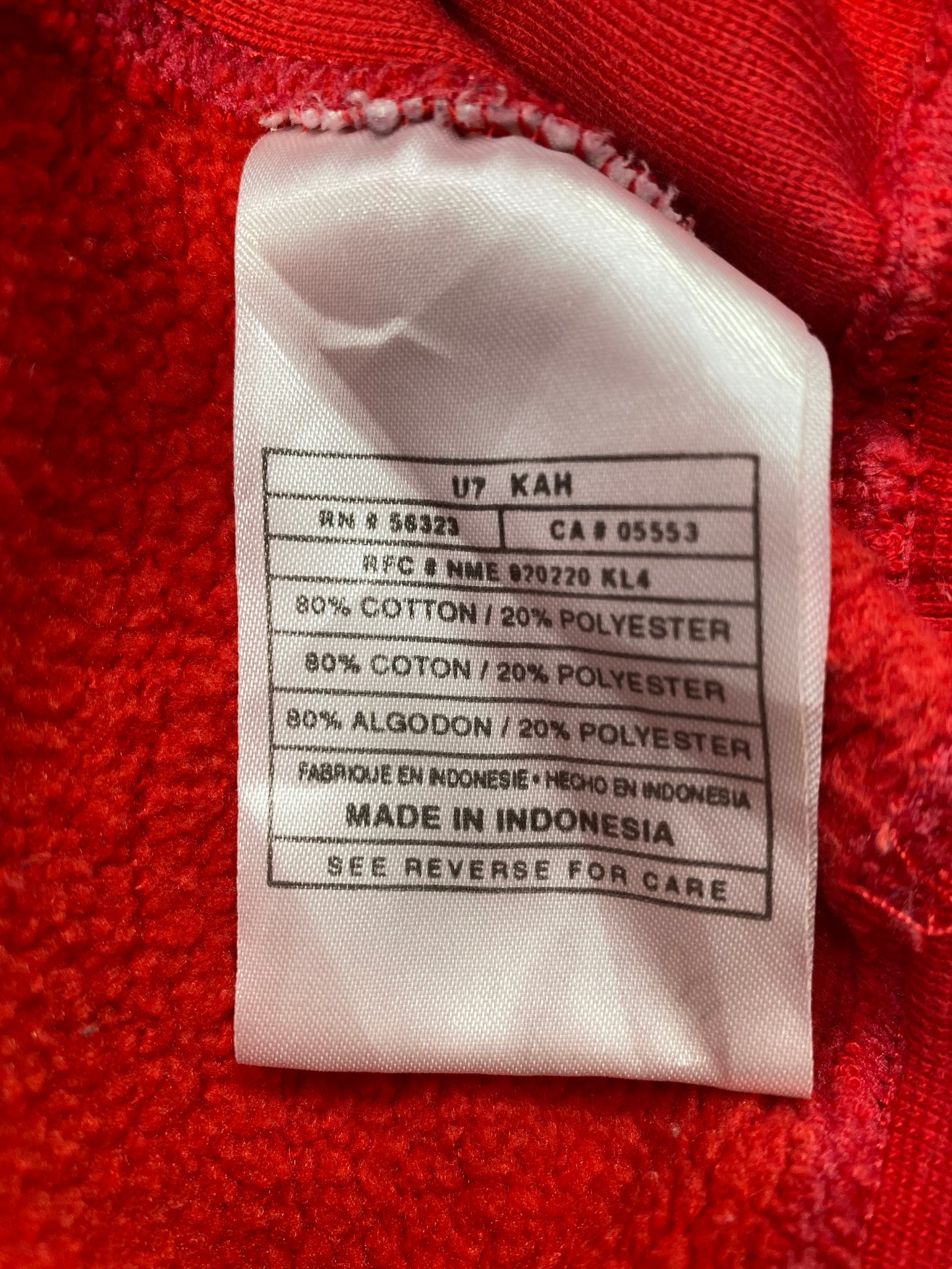 90’s NIKE Mini Swoosh Size L Vintage Sweat-Shirt / 5666