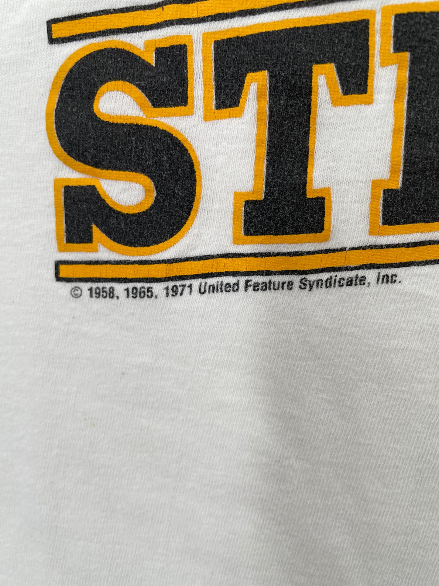 90’s STEELERS Made in USA Size L Vintage NFL T-Shirt / K2186