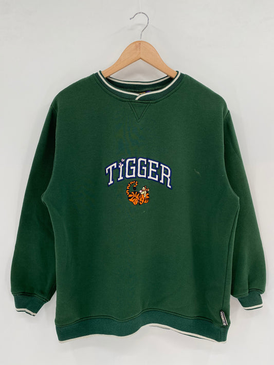 00’ DISNEY TIGGER Size M Vintage Sweat-shirt / k1835