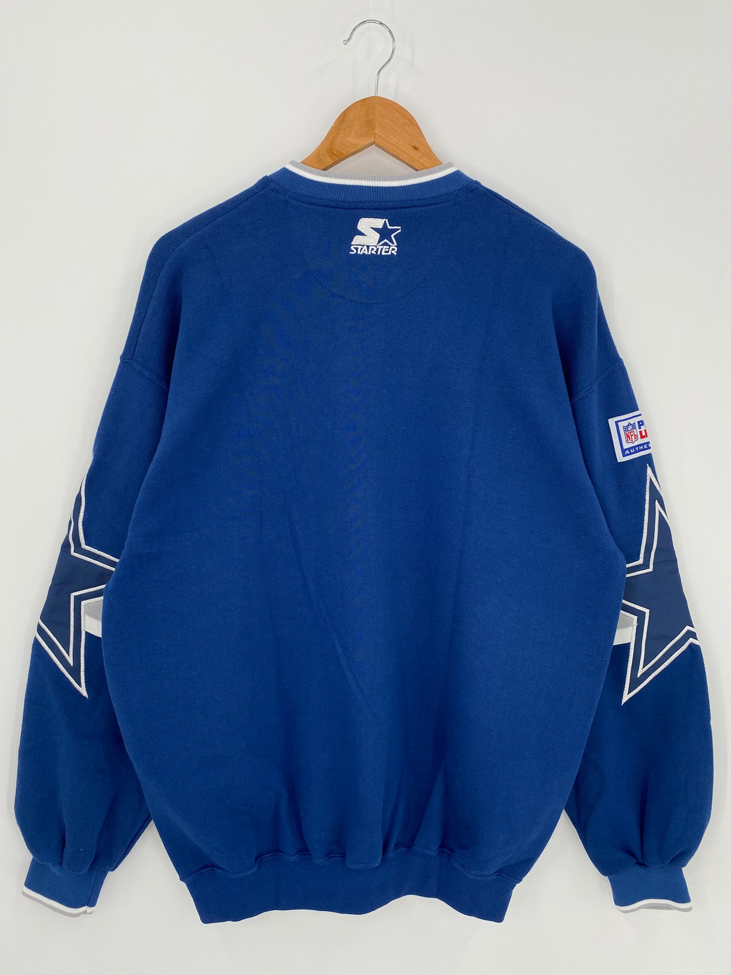 90’s STARTER DALLAS COWBOYS Size M Vintage NFL Sweat-Shirt / K882