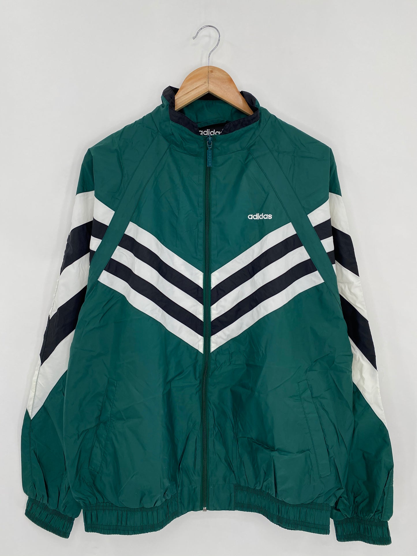 90’s ADIDAS Size L Vintage Nylon Jacket / 5818