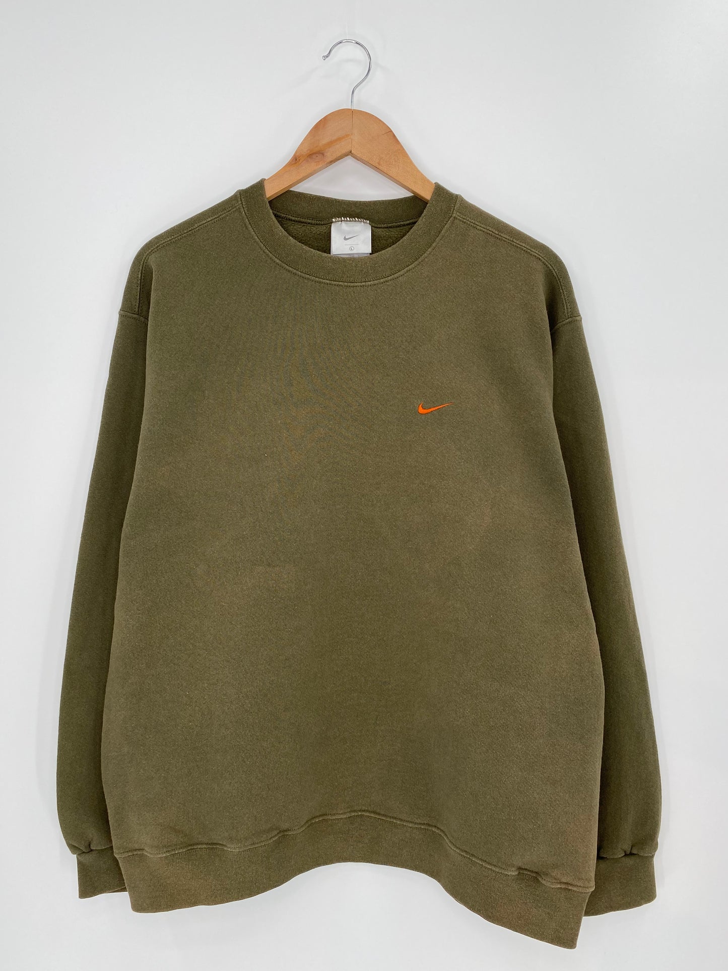 90’s NIKE Mini Swoosh Size L Vintage Sweat-shirt / 9320