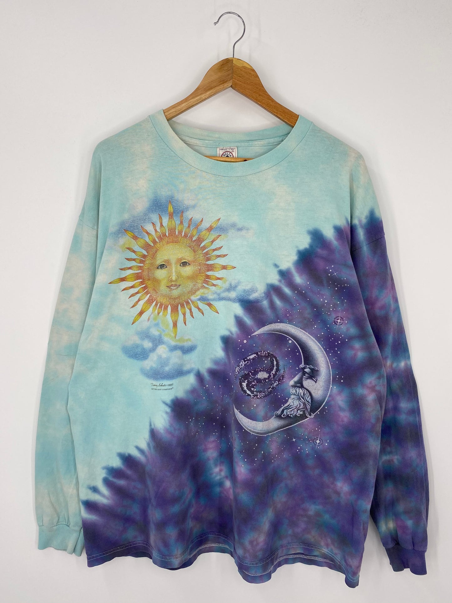 1995 Jammy Sahatz Size XL Vintage Long Sleeve T-Shirt / 8139