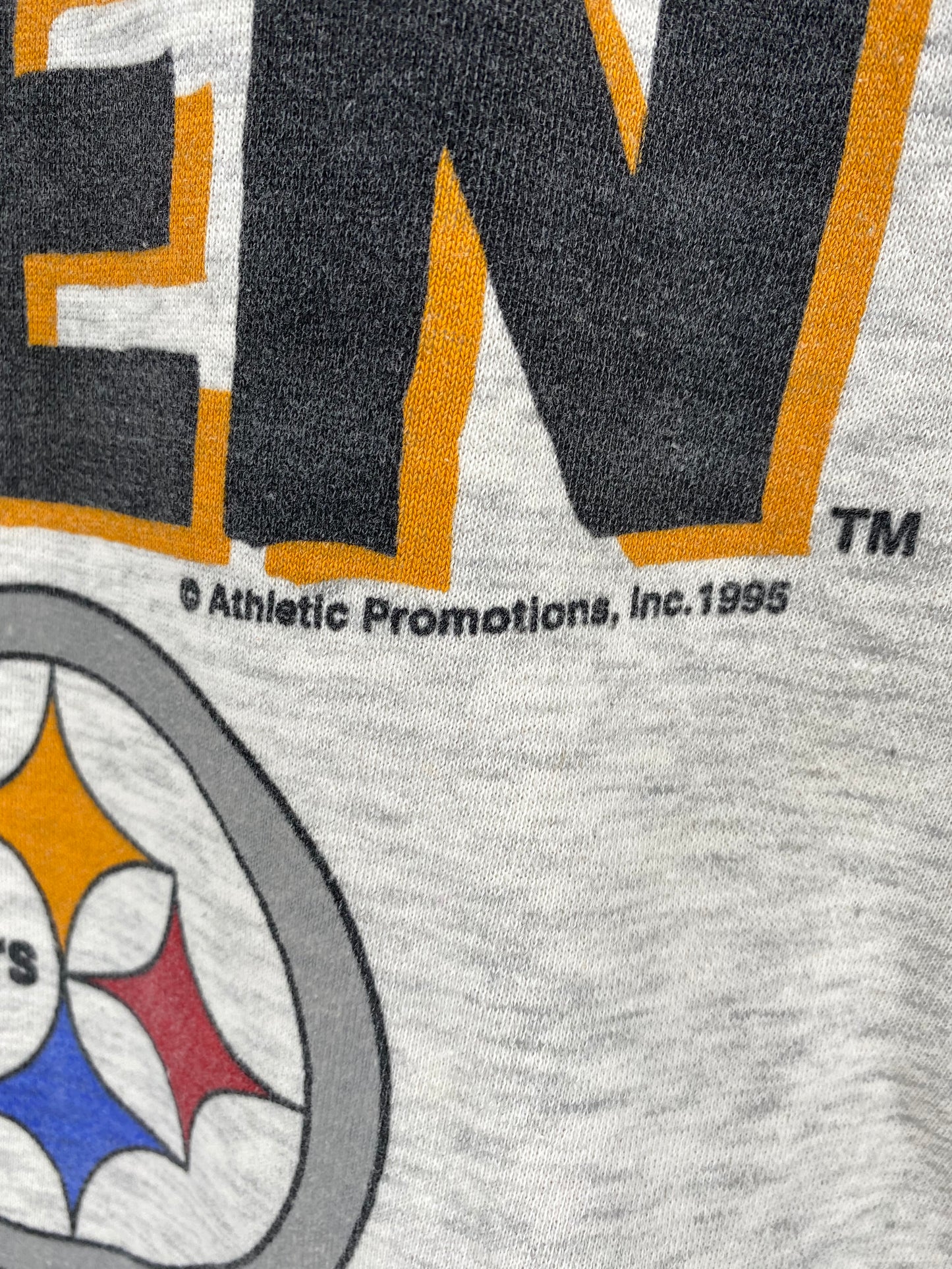 90’s PITTSBURGH STEELERS Size XL Vintage NFL Sweat-Shirt / K884