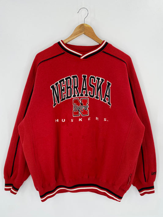 00’ NEBRASKA HUSKERS Size XL Vintage Sweat-shirt / 8004