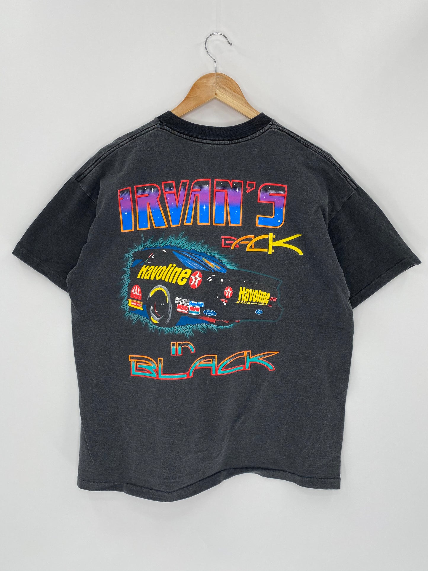 1994 ERNIE Racing Made in USA Size L Vintage T-Shirt / 5586