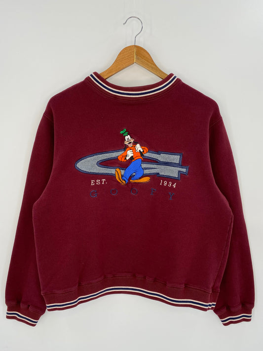 00' DISNEY GOOFY Size S Vintage Sweat-shirt / K7673