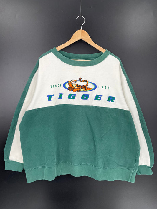 00’ DISNEY TIGGER Size XXL Vintage Sweat-Shirt / A2446