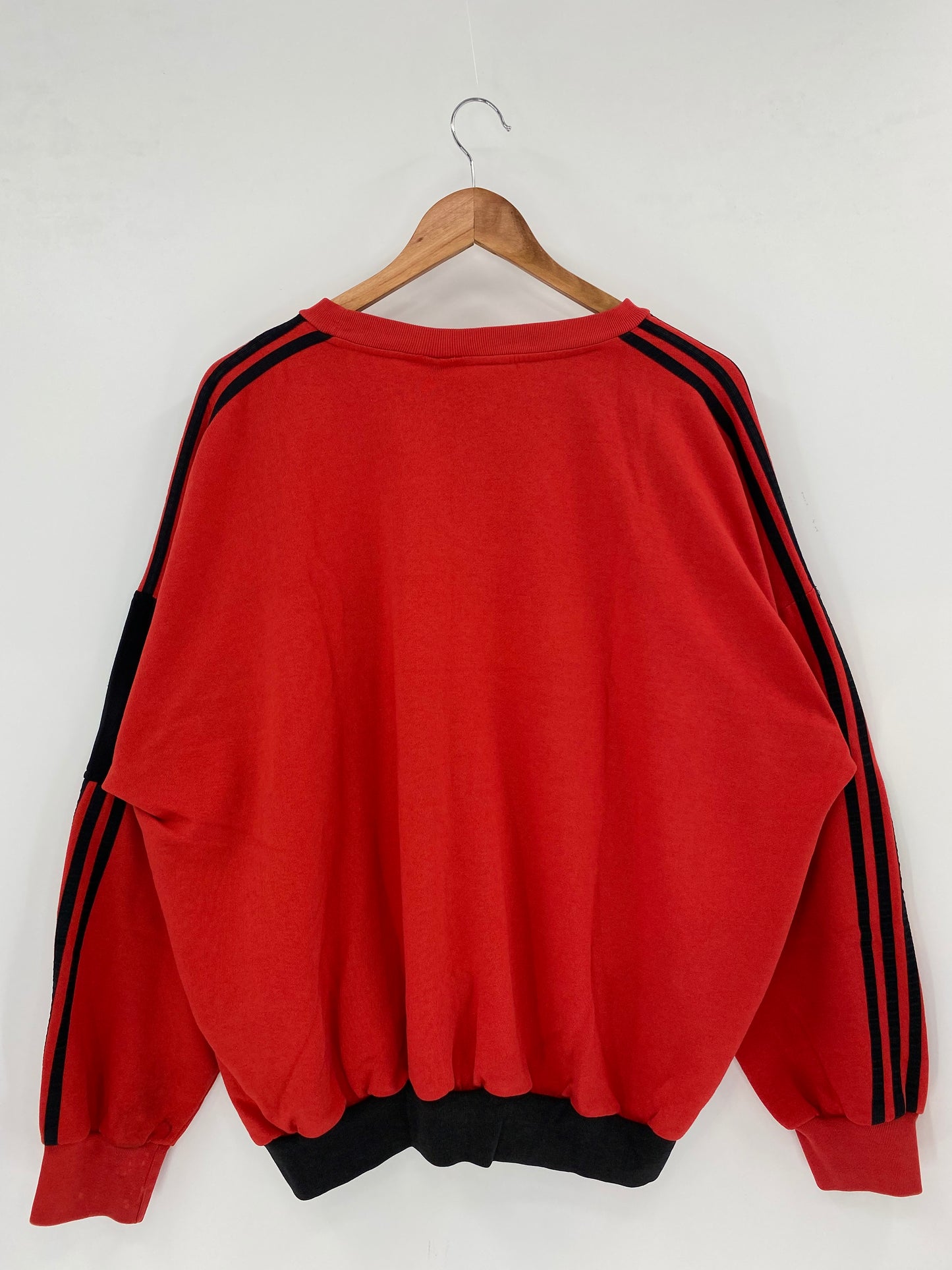 90’s ADIDAS Size No Tag (APPROX.M-L) Vintage Sweat-shirt / K3196