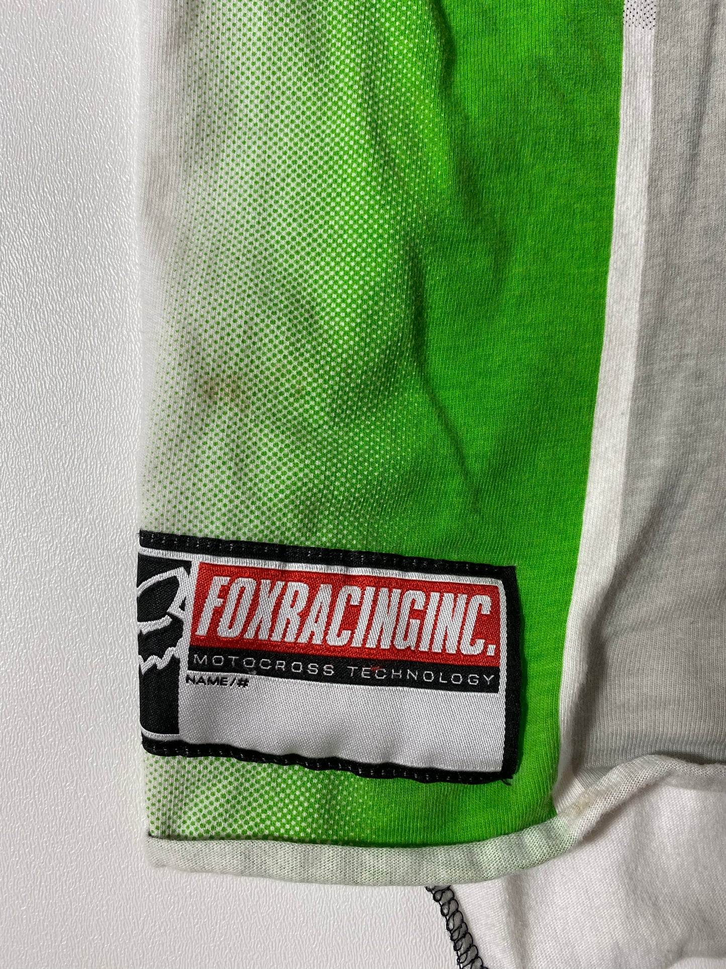 FOX RACING Size L Vintage Long Sleeve Racing T-Shirt / 7376