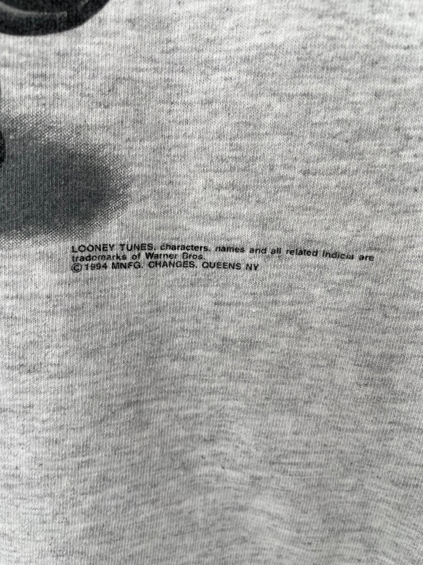 1994 LOONEY TUNES TAZ Made in USA Size L Vintage T-Shirts / K1570