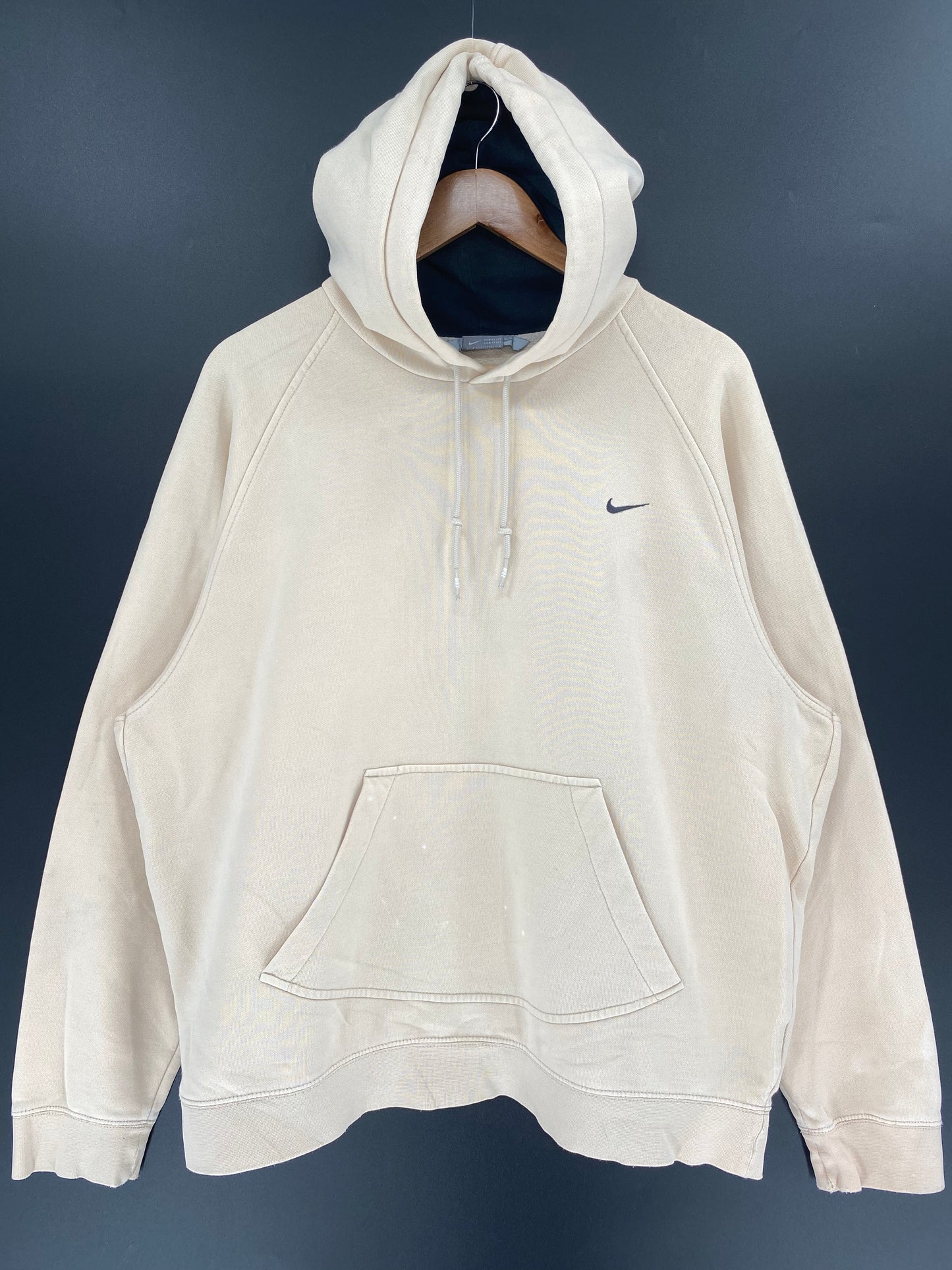00’ NIKE MINI SWOOSH Size L Vintage Hoodie Sweat-shirt / K377