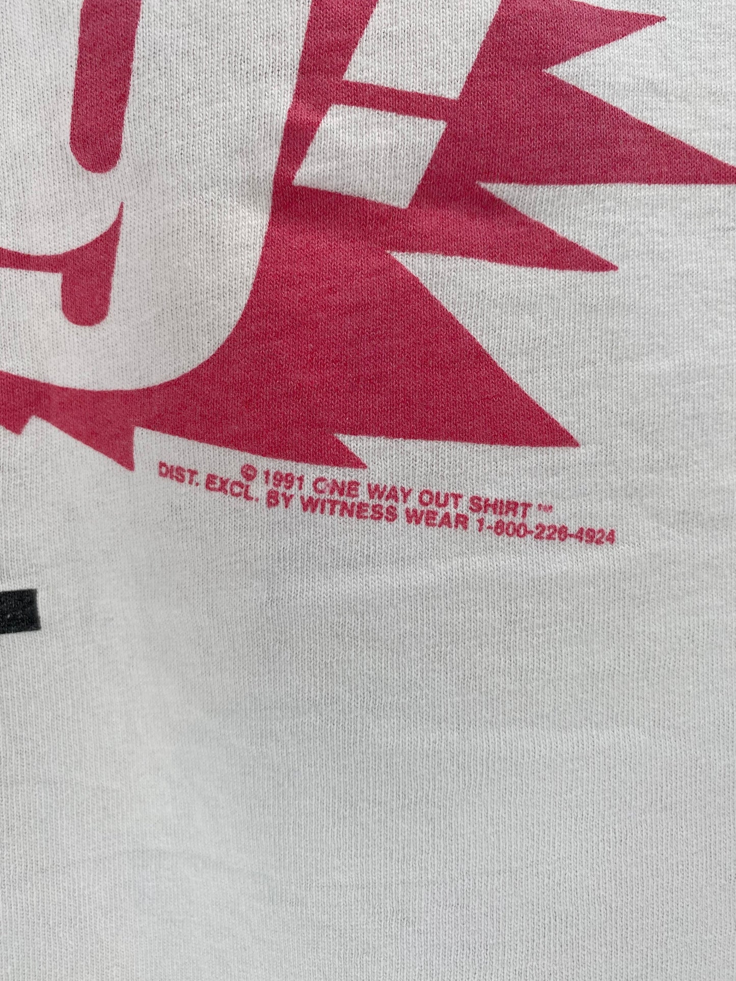 1991 BIG BANG THEORY (No tag Approx. Ladies L) Vintage T-Shirts / E4527T