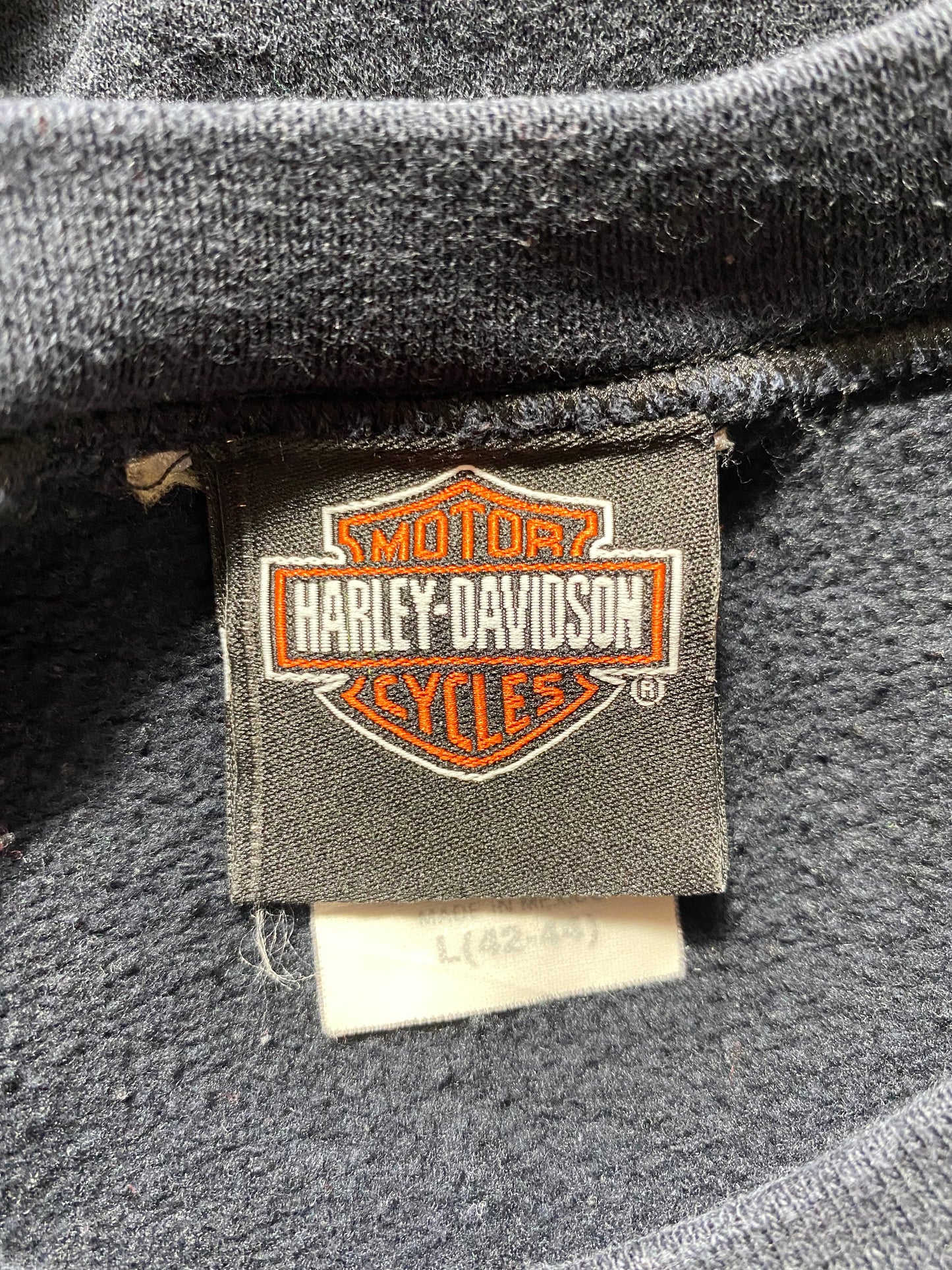2008' HARLEY DAVIDSON Size L Vintage Sweat-Shirt / K1132
