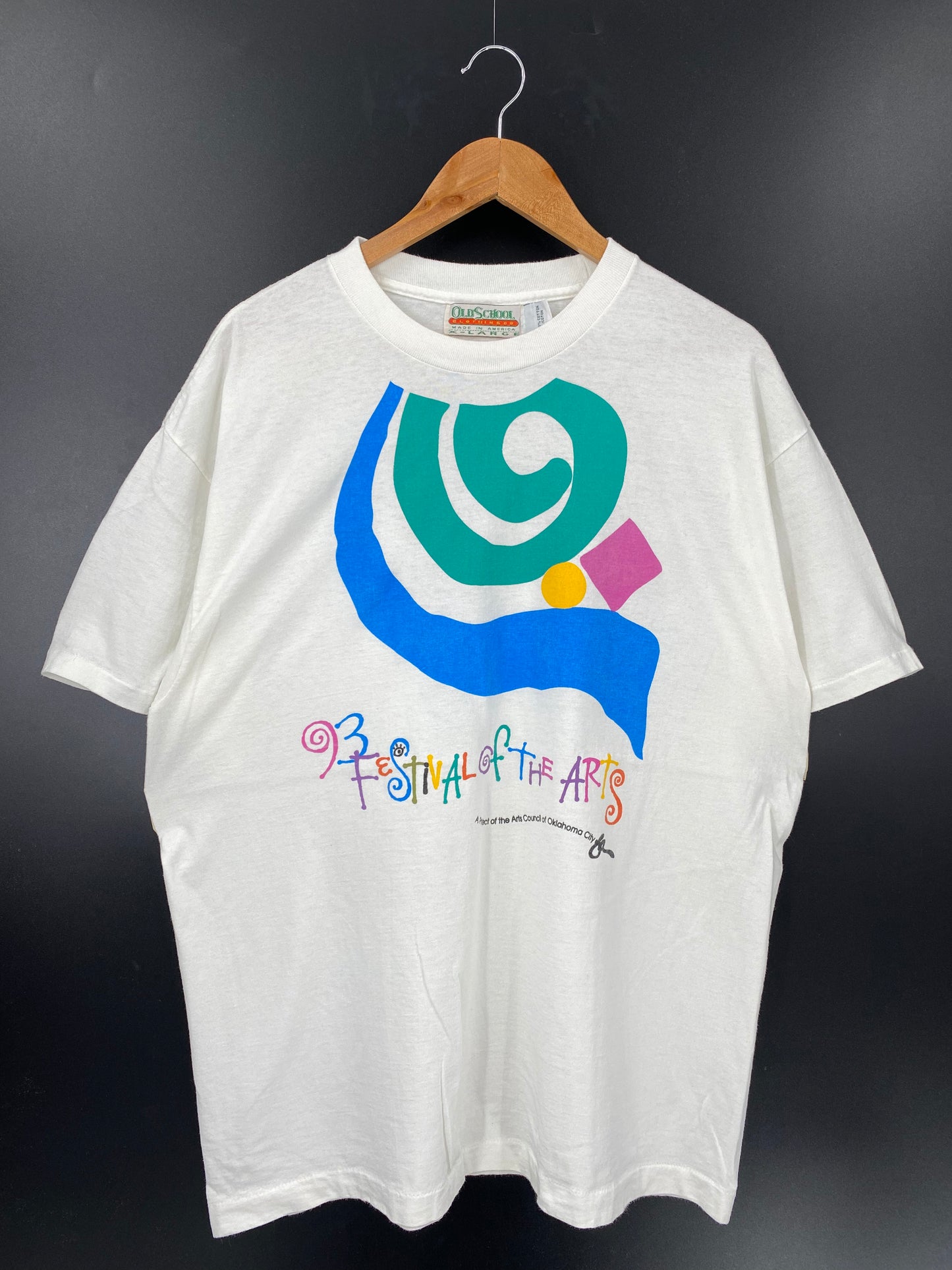 1993’ FESTIVAL OF THE ARTS Made in USA Size XL Vintage T-Shirt  / k2878