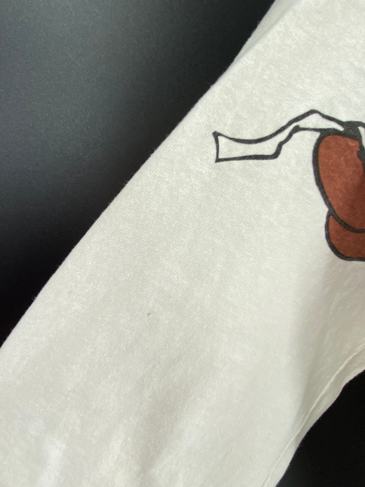 1995 LOONEY TUNES All Over Print Made in USA Size M Vintage Long-Sleeve T-Shirt / 9273