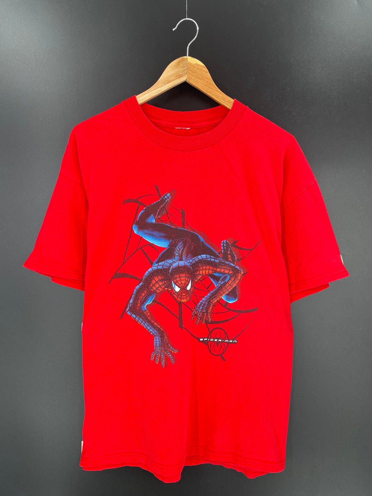 Vintage MARVEL SPIDER-MAN Size No Tag (Approx. XL) T-Shirt / K9486