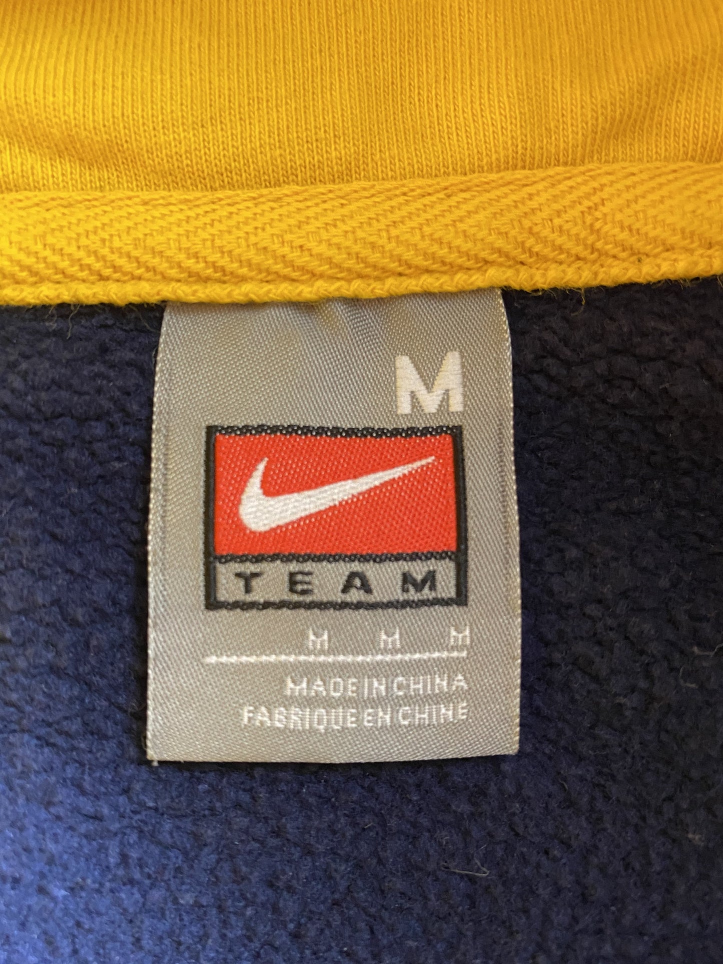 00’ NIKE WEST VIRGINIA Size M Vintage Sweat-shirt / K6564