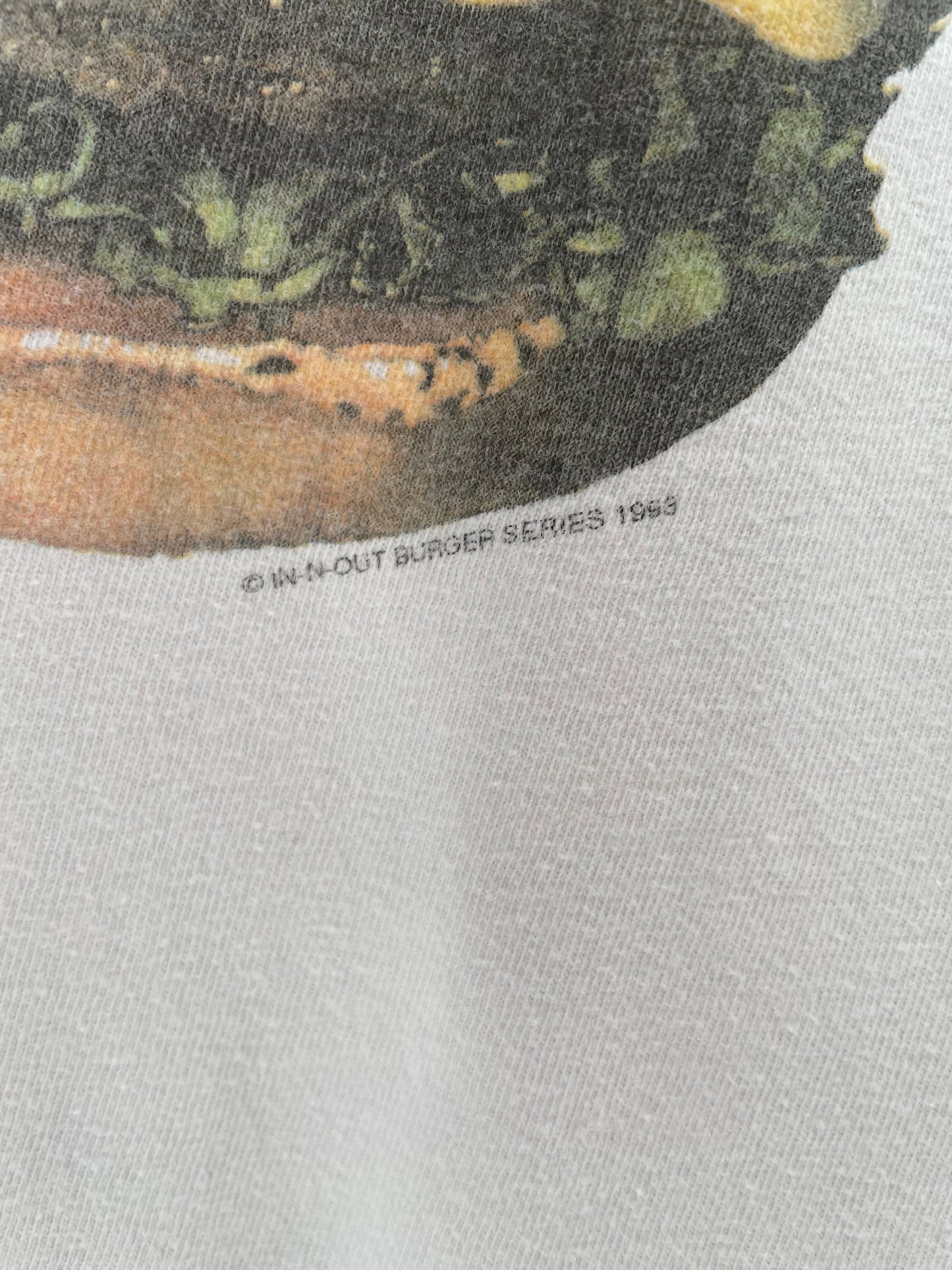 1993 IN N OUT BURGER Made in USA Size XXL Vintage T-Shirts / K1231