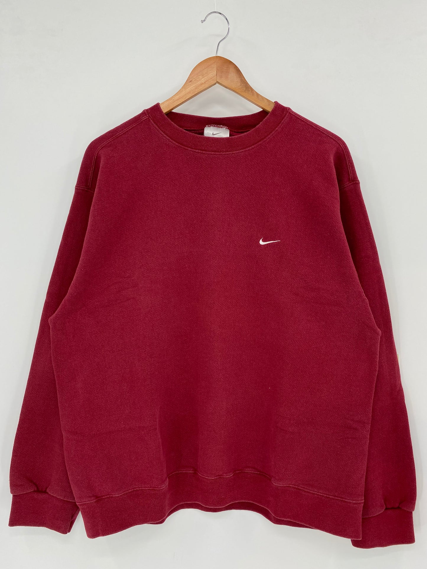 90's NIKE MINI SWOOSH Size L Vintage Sweat-Shirt / K3242