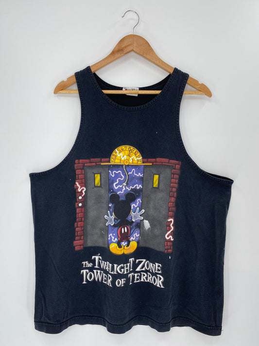 00’ TWILIGHT ZONE TOWER OF TERROR Made in USA Size XL Vintage Tank-Top/ K6826