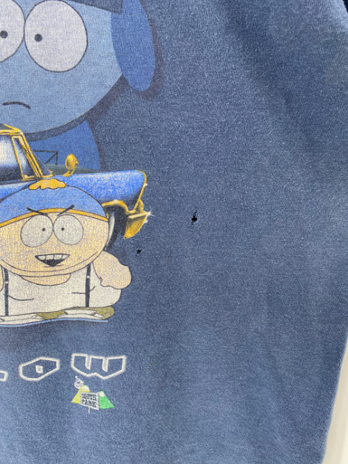 90’s SOUTH PARK 2PAC parody Size Approx. XL Vintage T-shirt / E6235T