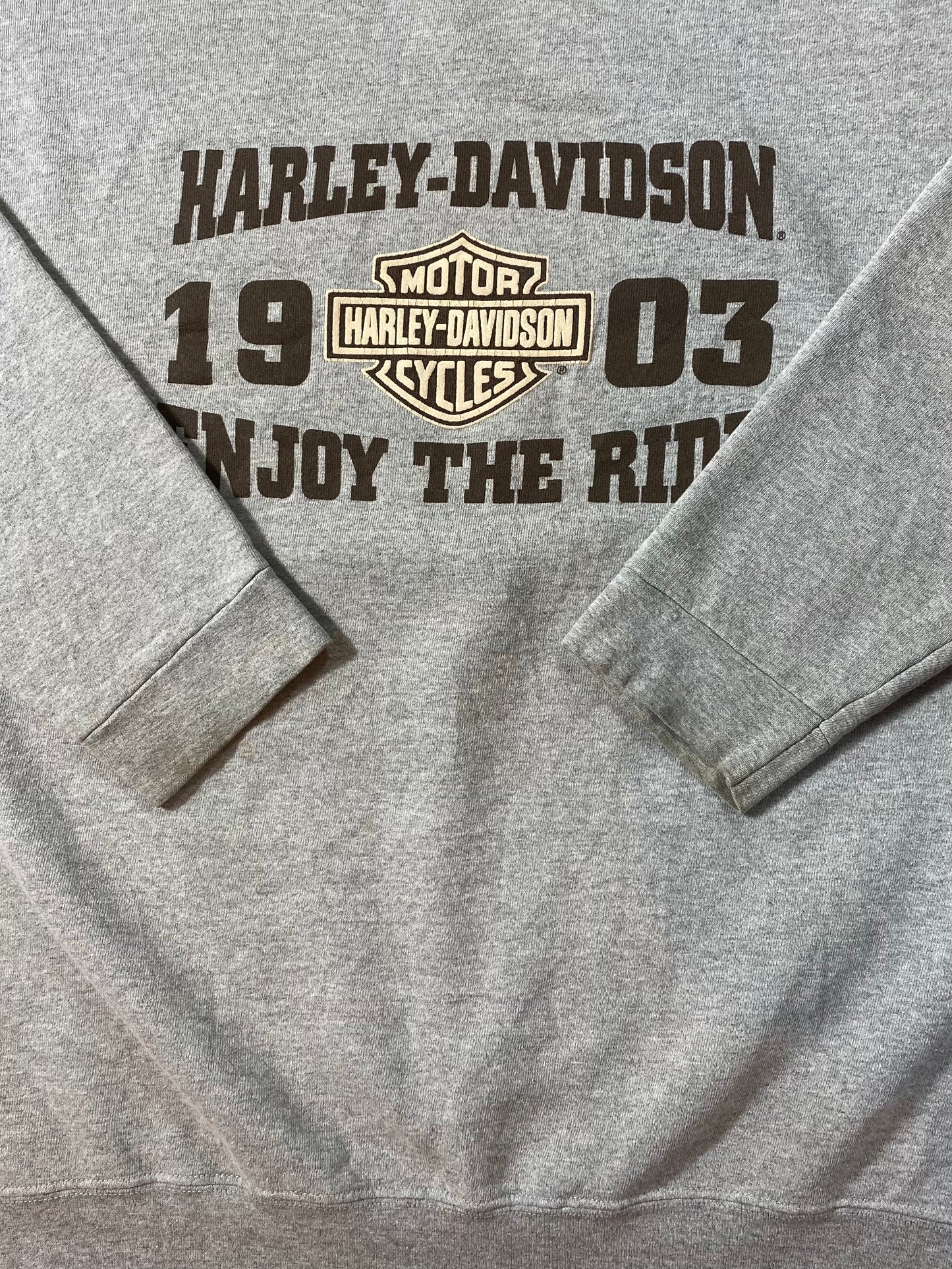 00’ HARLEY DAVIDSON Made in USA Size XL Vintage Sweat-shirt / 6538