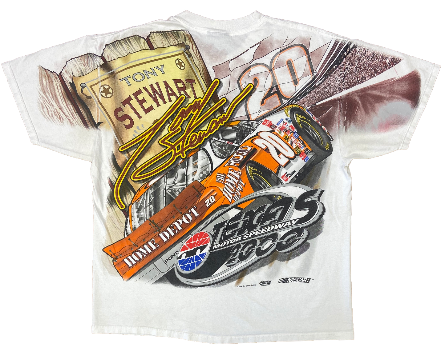 00' NASCAR Home Depot Racing All Over Print T-Shirt / 2081