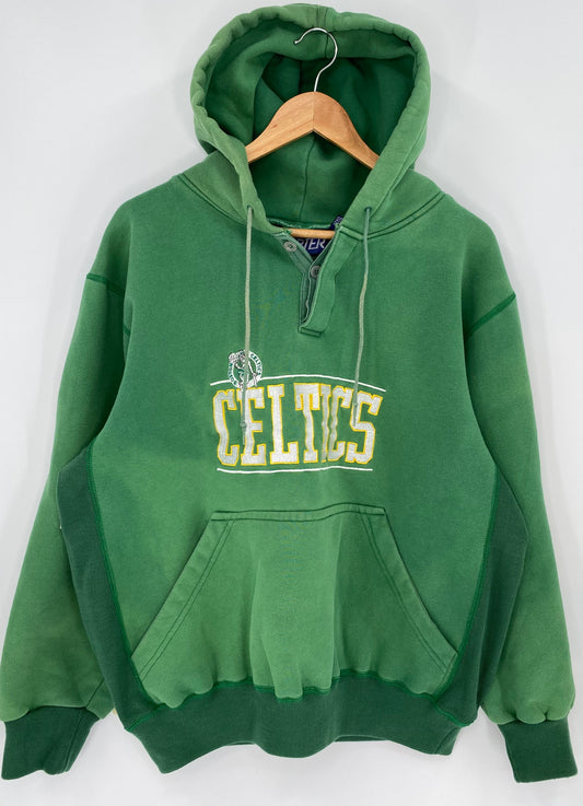 Early 90’s STARTER BOSTON CELTICS Size XL Vintage NBA Hoodie Sweat-shirt / 9059