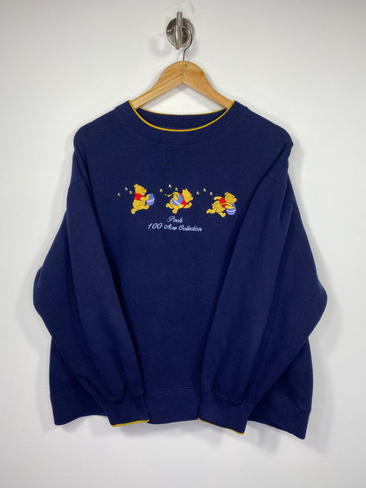 00’ Disney POOH Vintage Sweat-Shirt / 5077