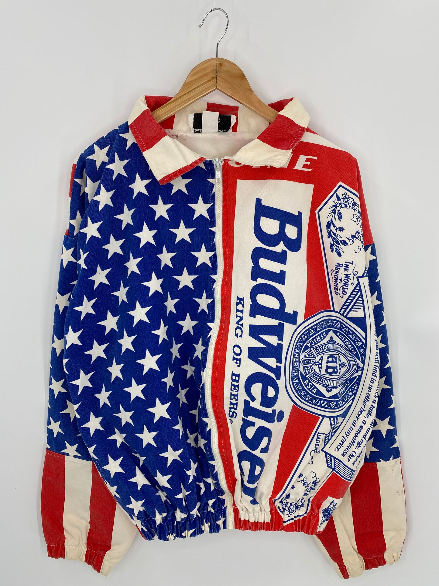 90’s Budweiser Made in USA Size L Vintage Jacket / 7025