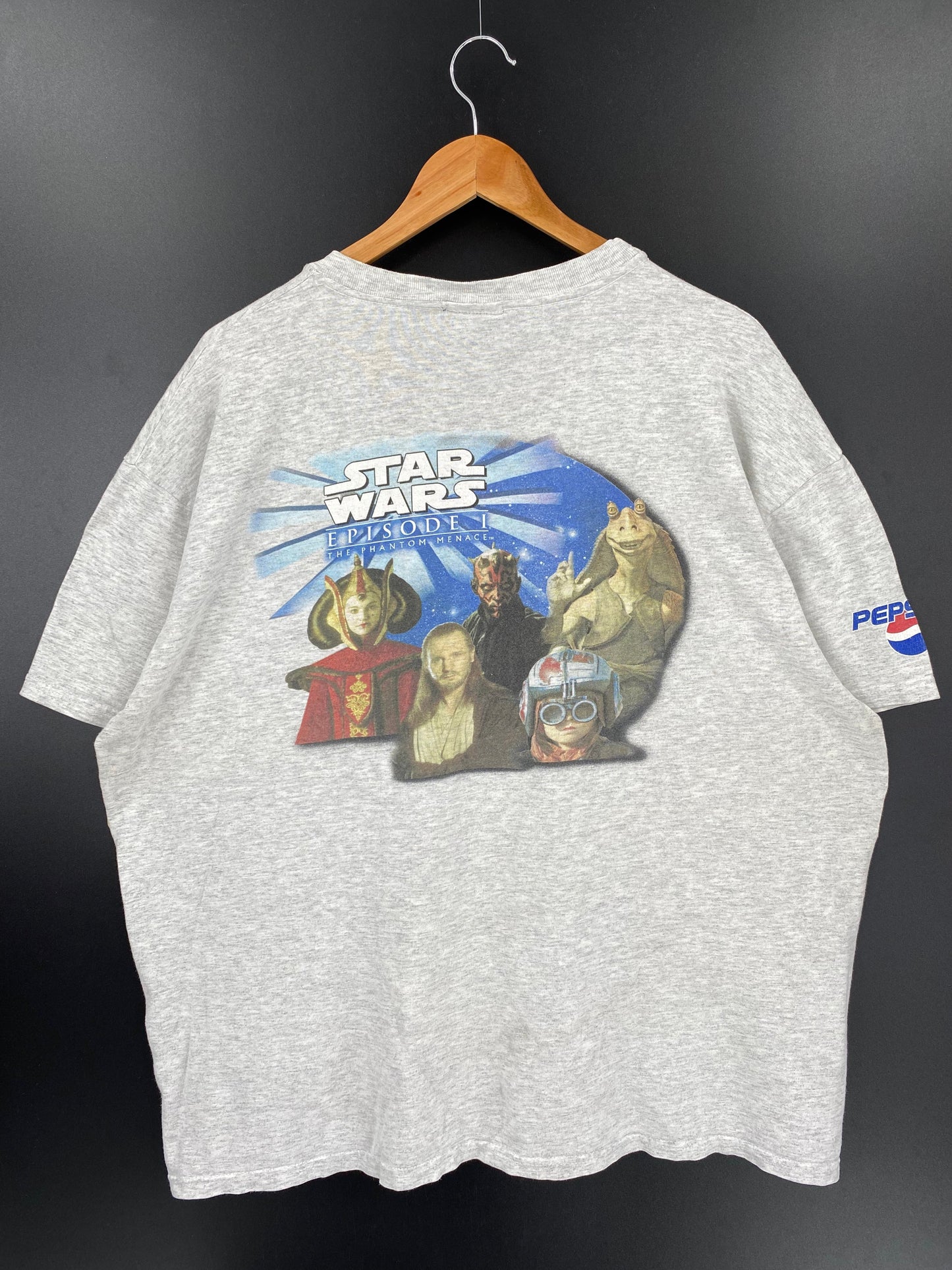 90’s STAR WARS Episode 1 Size No tag (Approx.XL) T-Shirt / E5417T