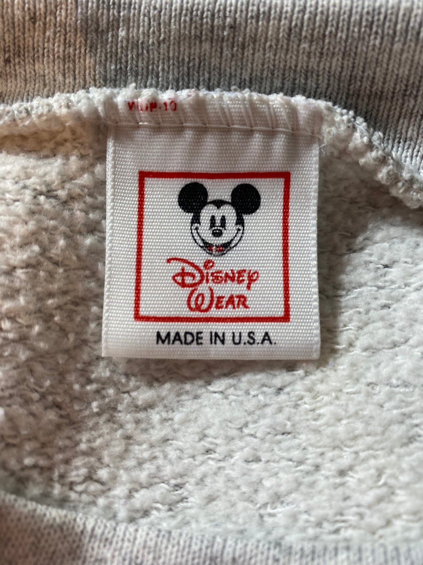 90's DISNEY DONALD Made in USA Size L Vintage Sweat-Shirt / K1338