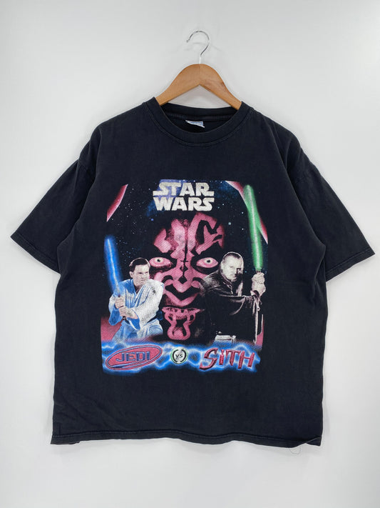 90’s STAR WARS JEDI vs SITH Size XL Vintage T-Shirt / 8629