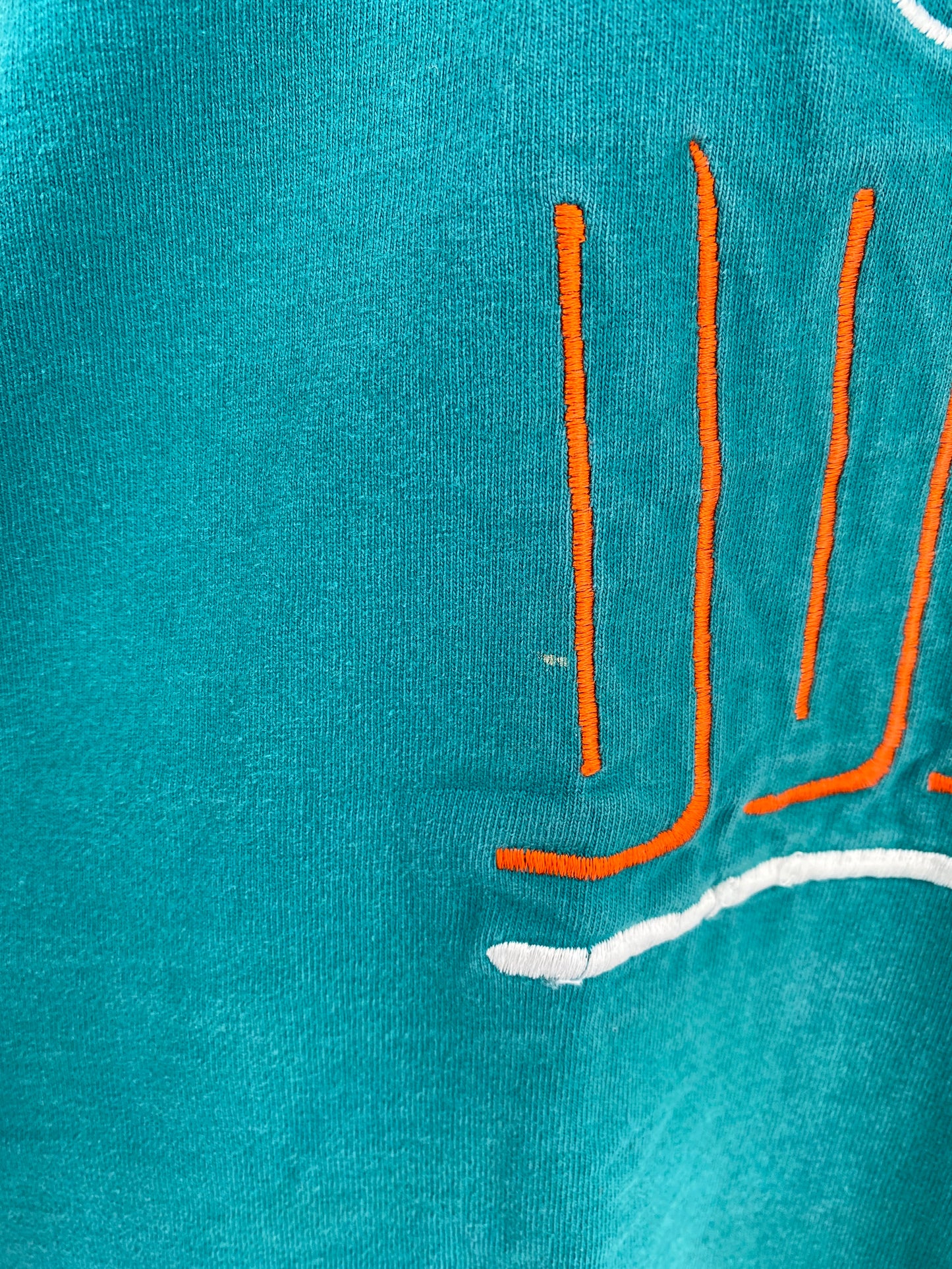 90’s MIAMI DOLPHINS Size L Vintage NFL T-Shirt /  k317