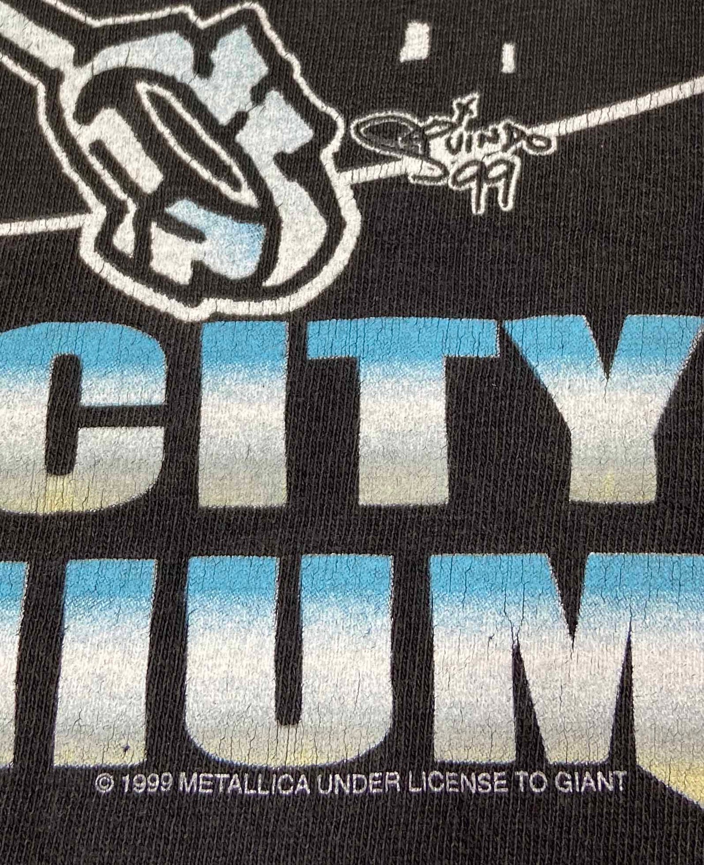 90's Metallica Vintage Rock T-Shirt / 2212