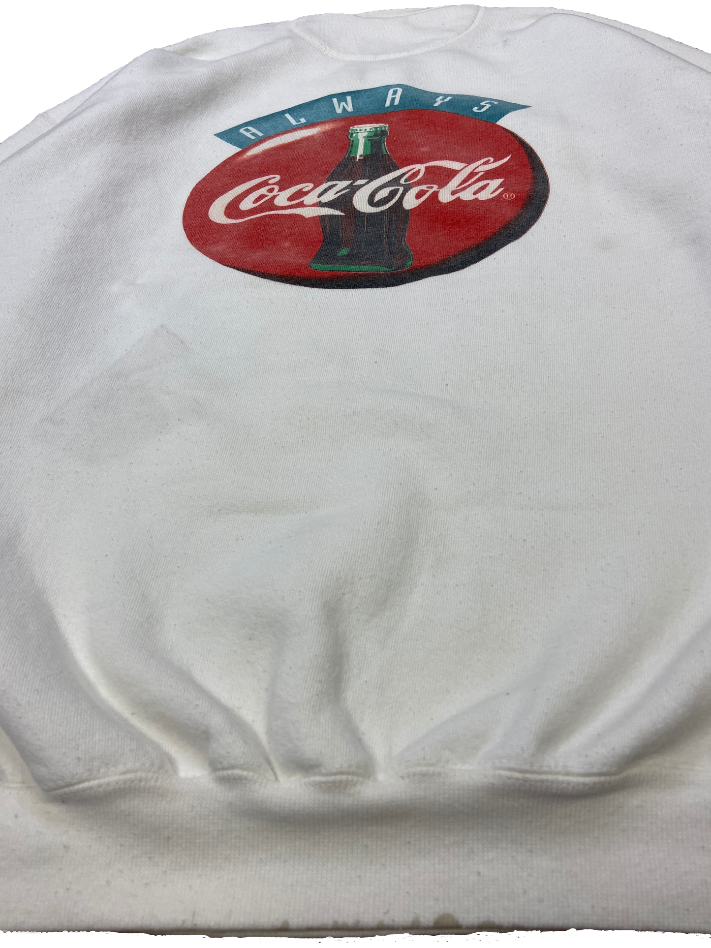 90's Coca-Cola Made in USA Vintage Sweat-Shirt / 2234