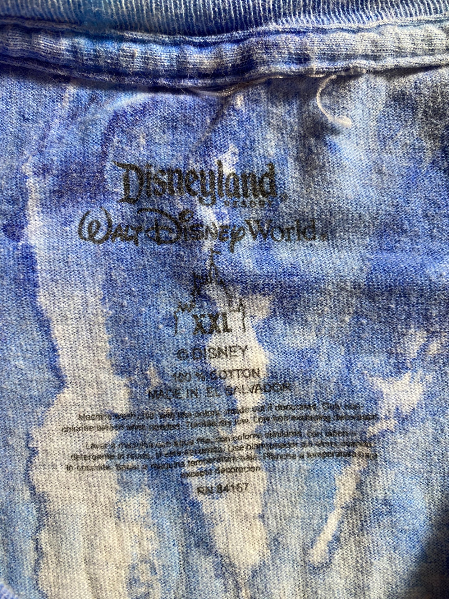 00’ DISNEY SPLASH MOUNTAIN MAGIC KINGDOM Size XXL Vintage T-Shirt / 8768
