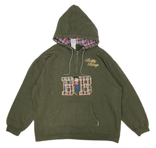 00' Betty Boop Vintage Hoodie Sweat-Shirt / 2293