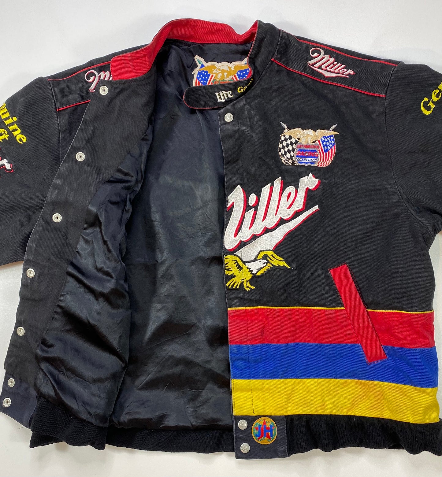 MILLER Made in USA Size XL Vintage Racing Jacket / 6177