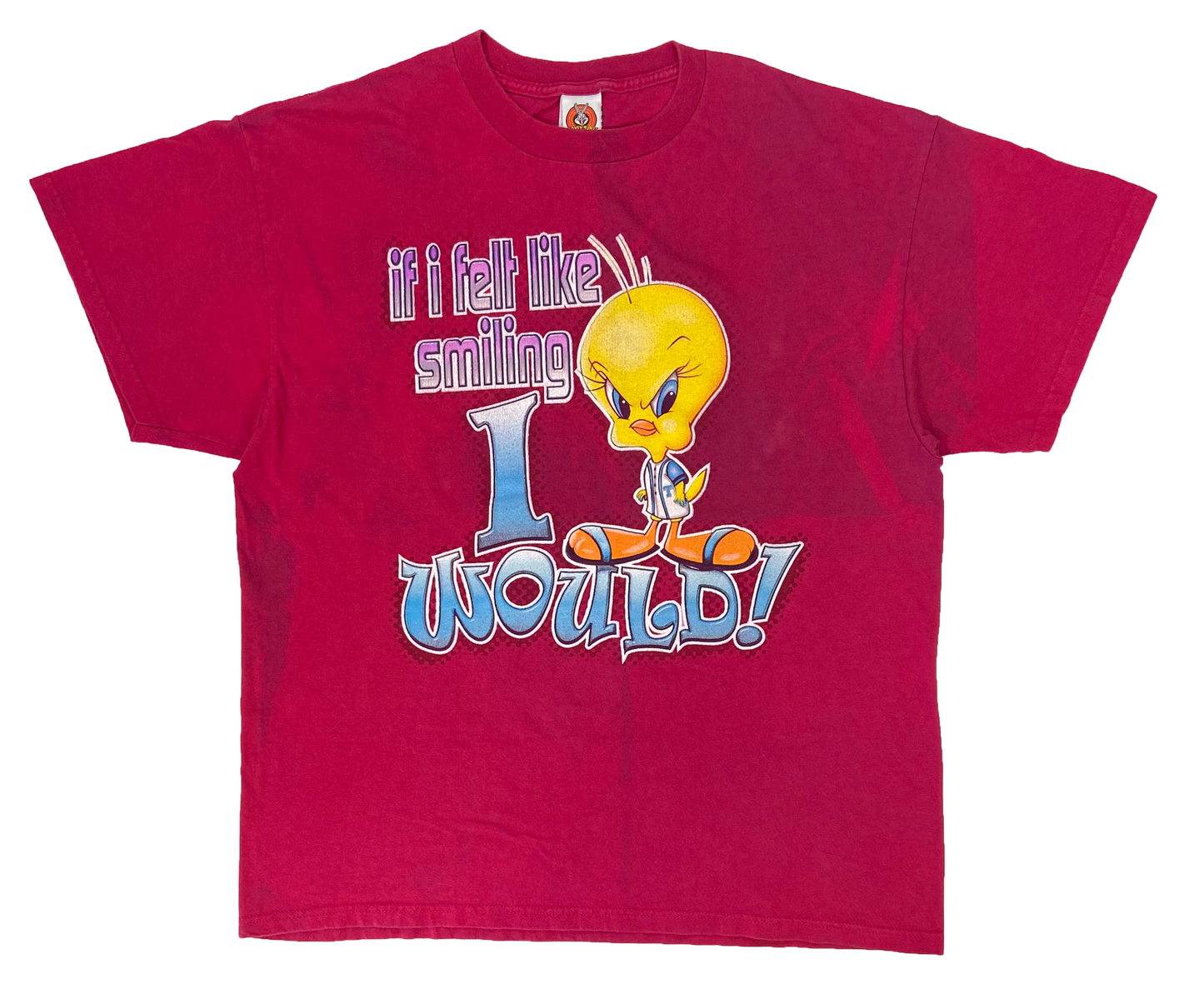 00's Tweety Looney Tunes Vintage T-Shirt / 2325